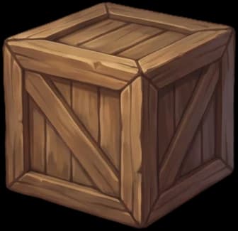 Wooden crate