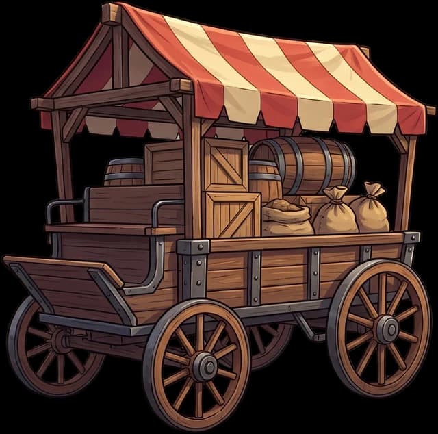 The same wagon with the street removed.